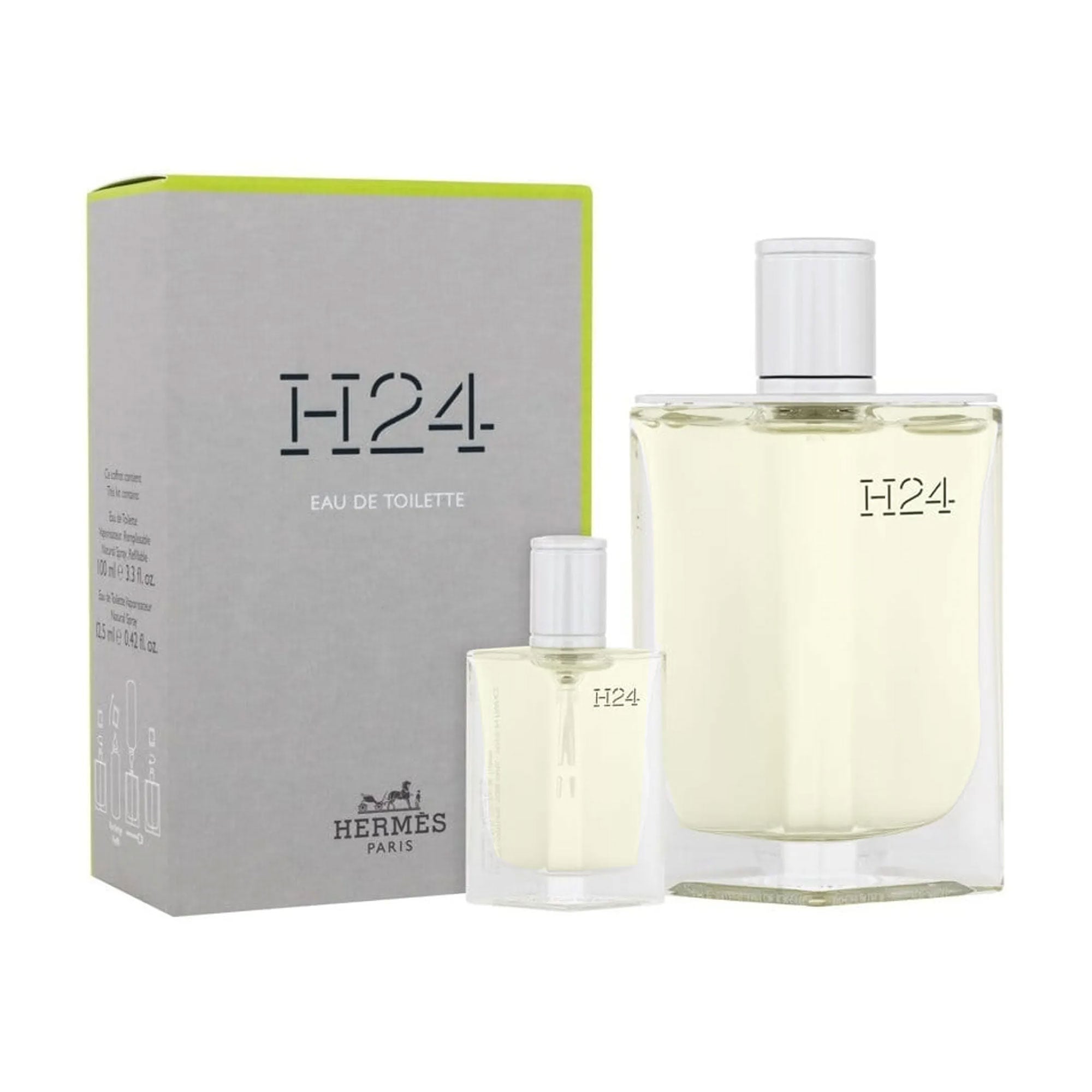 Парфумований набір чоловічий Hermes H24 Set (туалетна вода, 100 мл + туалетна вода, 12.5 мл)